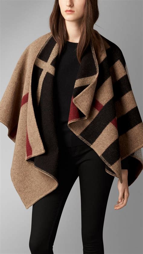 burberry blanket poncho|Burberry inspired poncho.